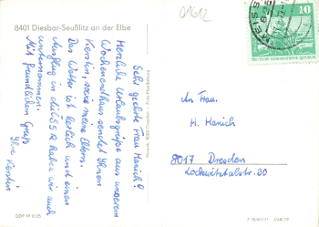01612 Diesbar Seusslitz o1979