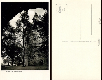 Siegen Westfalen Schlosshof *ca. 1950