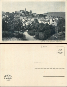 Siegen Blick zum oberen Schloss *ca. 1920