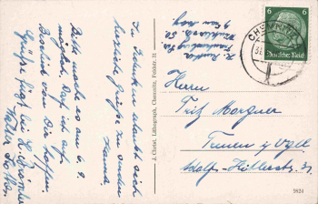 Siegmar Chemnitz Pelzmühle o 1936