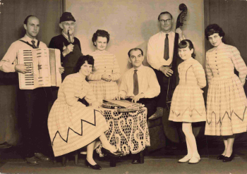 "Silbernes Erzgebirge" Ensemble, Ehrenfriedersdorf * c. 1960