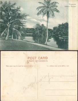 Singapore Botanic Garden *ca. 1920