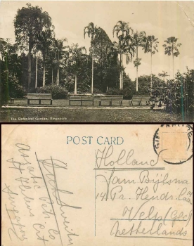 Singapore Botanischer Garten o ca. 1930 