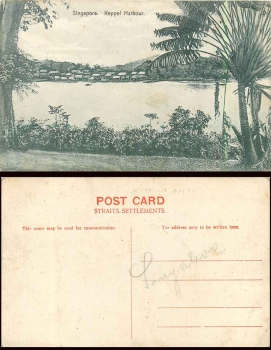 Singapure Keppel Harbour ca.1910