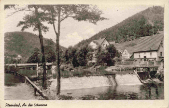 Sitzendorf Thüringer Wald an der Schwarza * um 1950