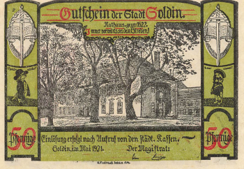 Soldin Myślibórz Neumark Notgeldschein 1921
