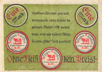 Soldin Myślibórz Neumark emergency bank note 1921