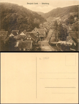 Solingen Unterburg Bergisch Land *ca. 1920