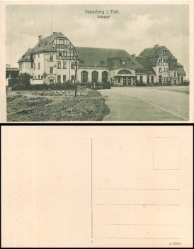 Sonneberg Bahnhof *ca. 1925
