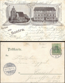 Sontra Hessen Jugendstil o 22.8.04