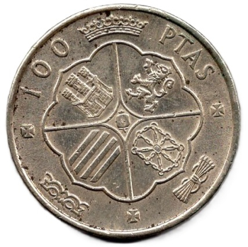 Spain 100 Pesetas 1966 Francisco Franco