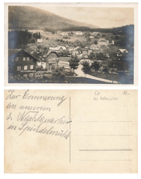 Spindelmuehle Riesengebirge gebr. ca. 1940