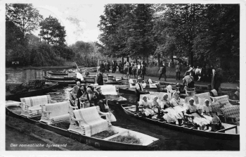 03222 Lübbenau Spreewald Kahnabfahrtstelle o 1940
