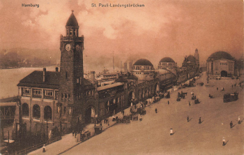 Hamburg St. Pauli Landungsbrücken * 1930