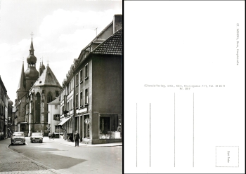 St. Wendel Hauptstrasse (Ford Taunus P3) * ca. 1960