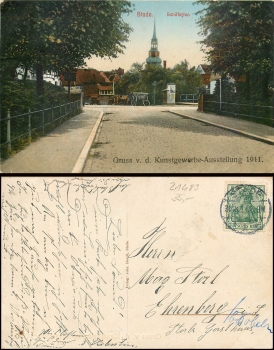 Stade Schiffertor Kunstgewerbe exhibition 1911 o August 30, 1911