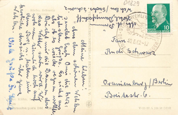 01829 Stadt Wehlen Dampfer Anlegestelle o 1962