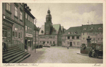 07646 Stadtroda Thüringen Markt o 1934