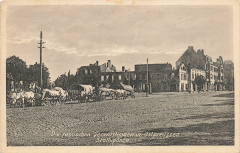 Stallupoenen Nesterow East Prussia Destruction WWI * around 1916