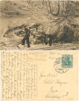 39418 Stassfurt Salt mining mining in carnallite o 26.2.1912