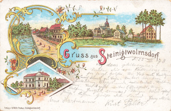 01904 Steinigtwolmsdorf Lausitz Litho o 1899