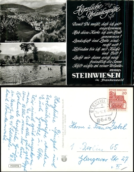 Steinwiesen im Frankenwald  o 24.5.1966