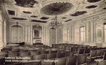 Stolberg Harz FDGB Ferienheim "Comenius" Empfangssaal * 1962