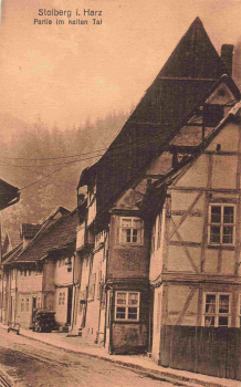 Stolberg Harz im kalten Tal * um  1920