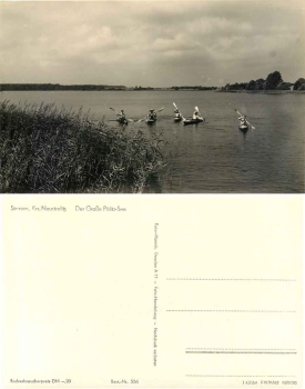 17255 Strasen Wesenberg Großer Pälitz See *1962