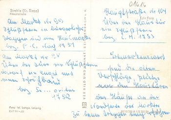 01616 Strehla Elbe Hauptstrasse gebraucht 1971