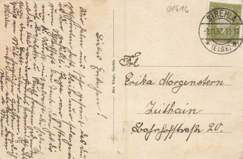 01616 Strehla Elbe Fähre o 1932