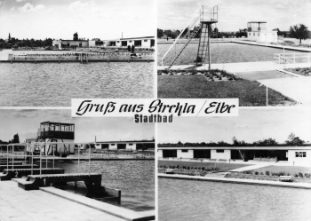 01616 Strehla Elbe Freibad * 1968