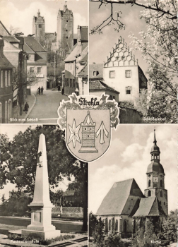 01616 Strehla Elbe Mehrbildkarte o 1964
