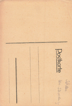 Striegau Lauben an der Kirchstrasse Schlesien Strzegom Künstlerkarte Elfriede Springer * um 1930