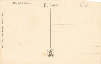 Boesig near Hirschberg, Bohemia, Bezděz * around 1920