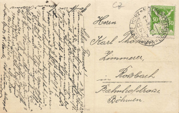 Bergreichenstein Böhmerwald Kašperské Hory o 1924