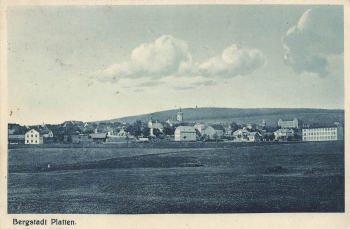 Bergstadt Platten Böhmen Horní Blatná o um 1920