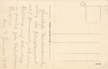 01773 Zinnwald Exulantenkirche gebraucht 1923