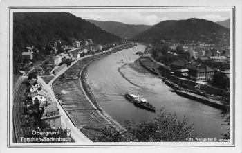 Obergrund Tetschen-Bodenbach Böhmen Děčín * um 1930