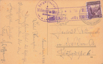 Milleschauer Böhmen Milešovka o 1920