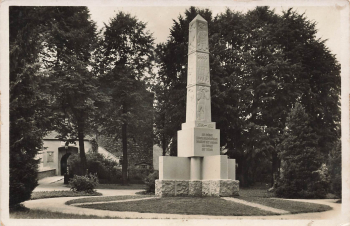 Freiwaldau Kriegerdenkmal Sudetengau Jeseník o 1941