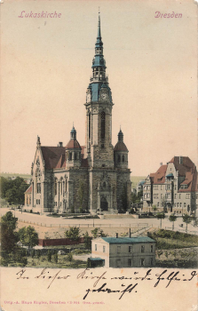 Suedvorstadt Dresden Lucaskirche * um 1900