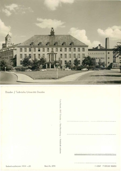 Suedvorstadt Dresden TU Technical University *1967 Hanich1970