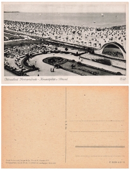 Swinemünde Konzertplatz Strand * ca. 1940