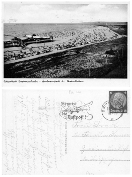 Swinoujscie district Wolin bathing establishment o August 19, 1936