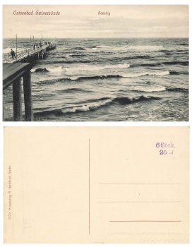 Swinoujscie district Wolin Seesteg * approx. 1915