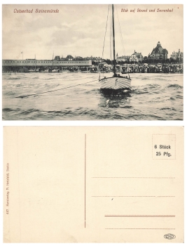 Swinoujscie district of Wollin Herrenbad * approx. 1920