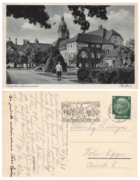 Swinoujscie Pomerania district of Wollin Kurhaus o August 22, 1938