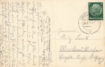 Swinemuende Lighthouse o 1938