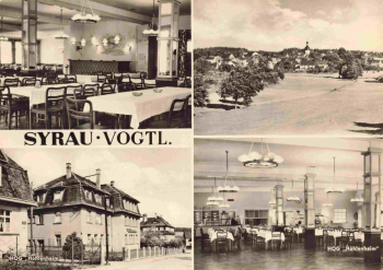 08548 Syrau Vogtland Gaststätte Höhlenheim gebraucht  1967